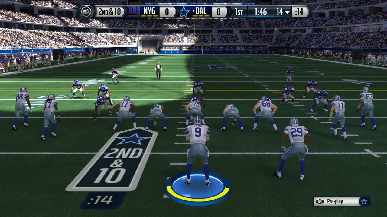 Madden 15 Gameplay l Giants vs Cowboys