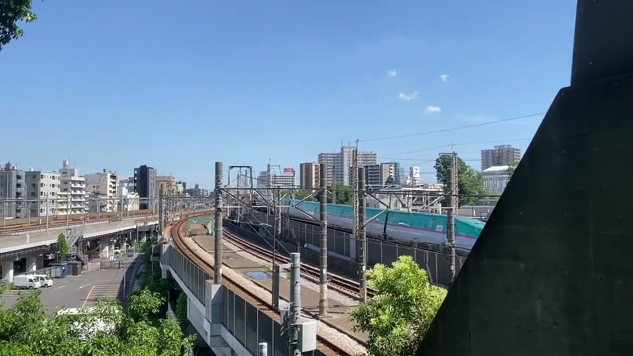 Tokyo Trains: Keihin-Tohoku Line, Tohoku Shinkansen Hayabusa, and Saikyo Line (京浜東北線、東北新幹線はやぶさ号、埼京線)
