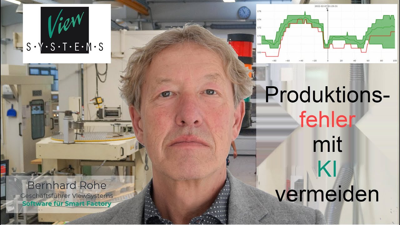 Prozess-Fehlervermeidung durch KI - Fehlerfreie Produktion - OPC-UA-Datenstrom
