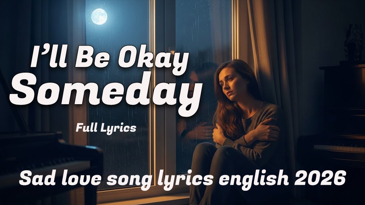 I’ll Be Okay Someday | Sad love song lyrics english 2026