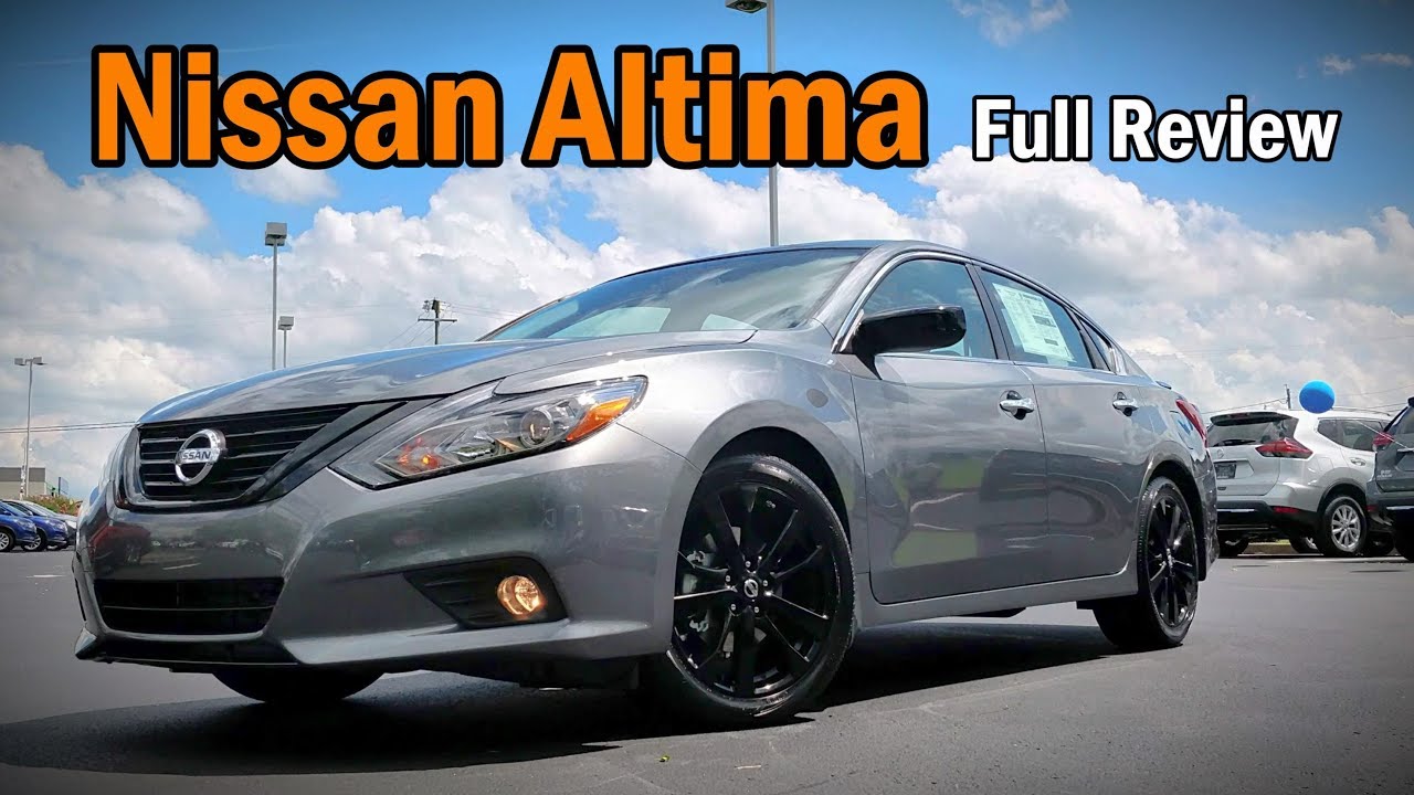 2018 Nissan Altima SR Midnight Edition: FULL REVIEW | Still Competitive with Camry & Accord?