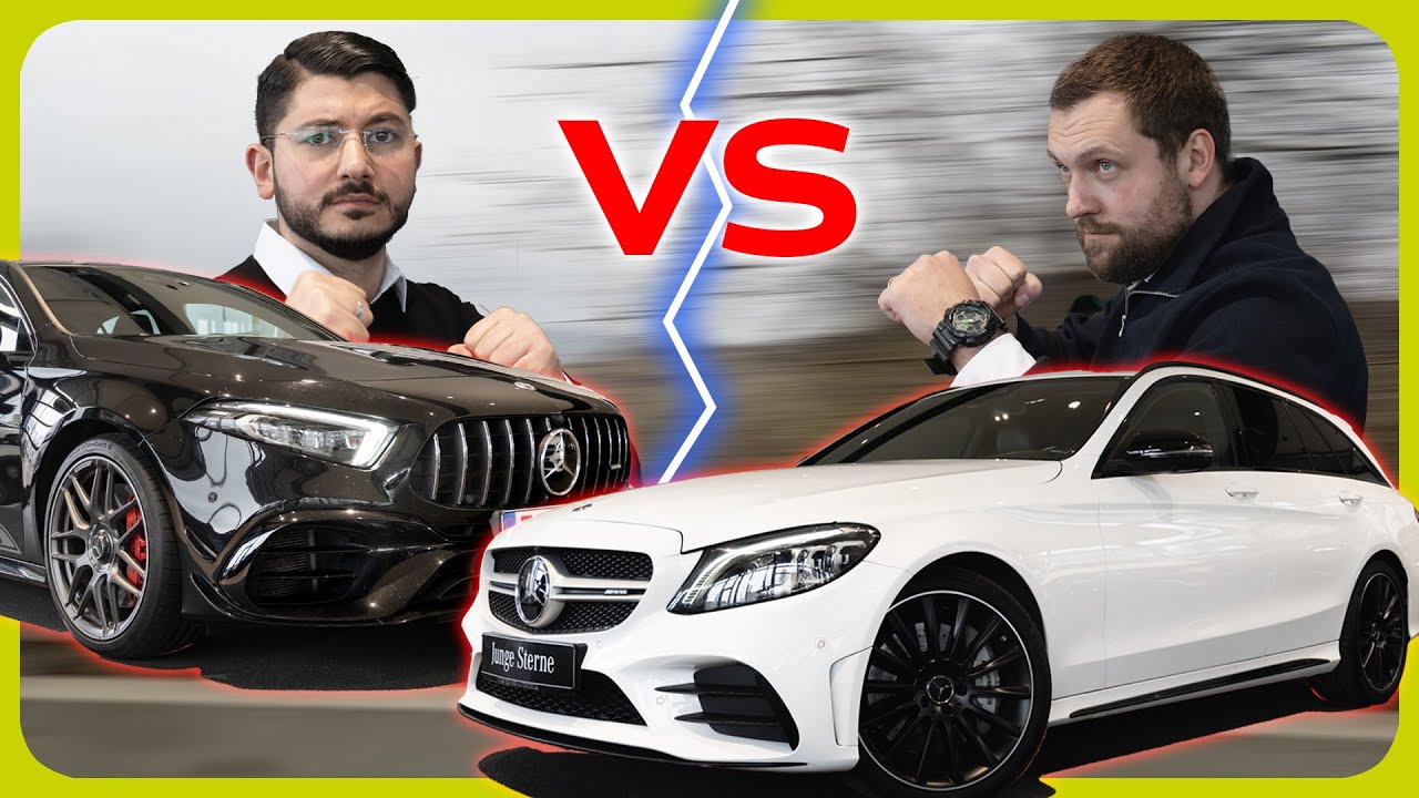 50.000€ Challenge - Mercedes A45s AMG vs. C43 AMG - Wir suchen den ultimativen Gebrauchtwagen - Test