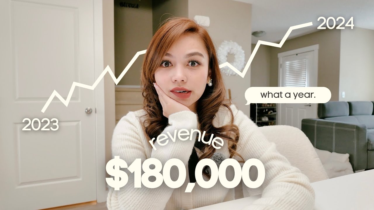 a recap of my year running a six-figure business from home