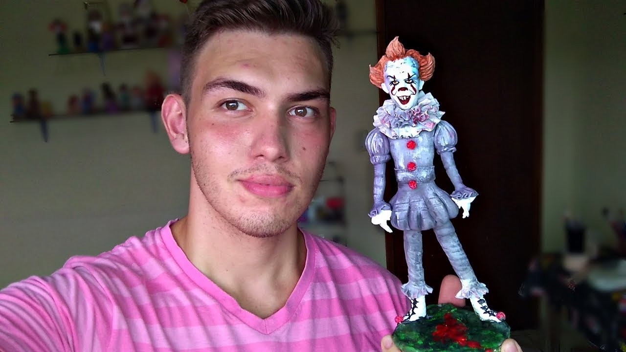 PALHAÇO PENNYWISE - AULA COMPLETA EM BISCUIT