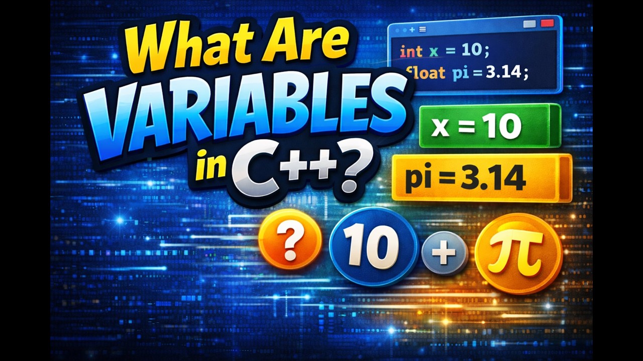 What are Variables? Explained Simply for Beginners | C++ Series #2 #programming #learning #cplusplus