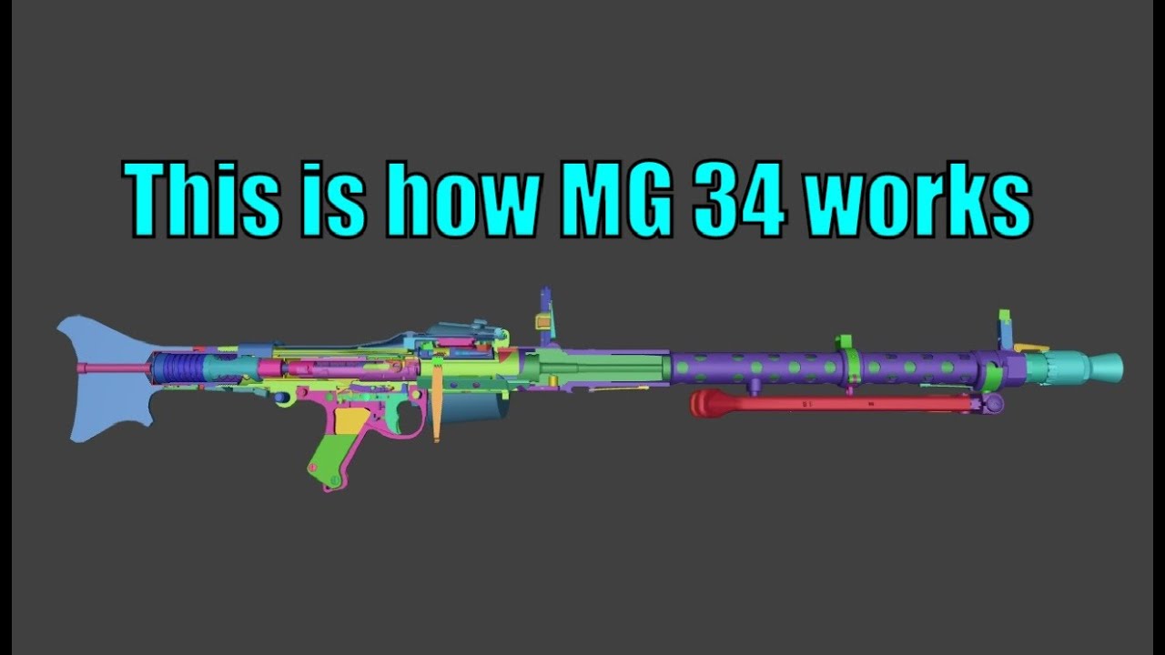 This is how MG 34 works | WOG |