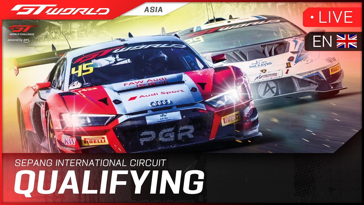 LIVE | Qualifying | Sepang | GT World Challenge Asia powered by AWS 2026