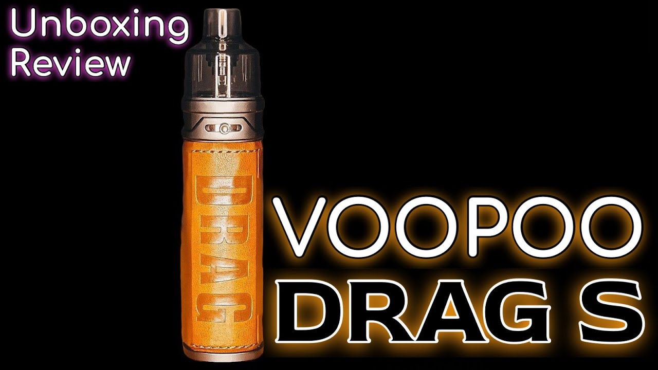 VOOPOO DRAG S Mod Pod Kit Unboxing Review How To Use Instruction