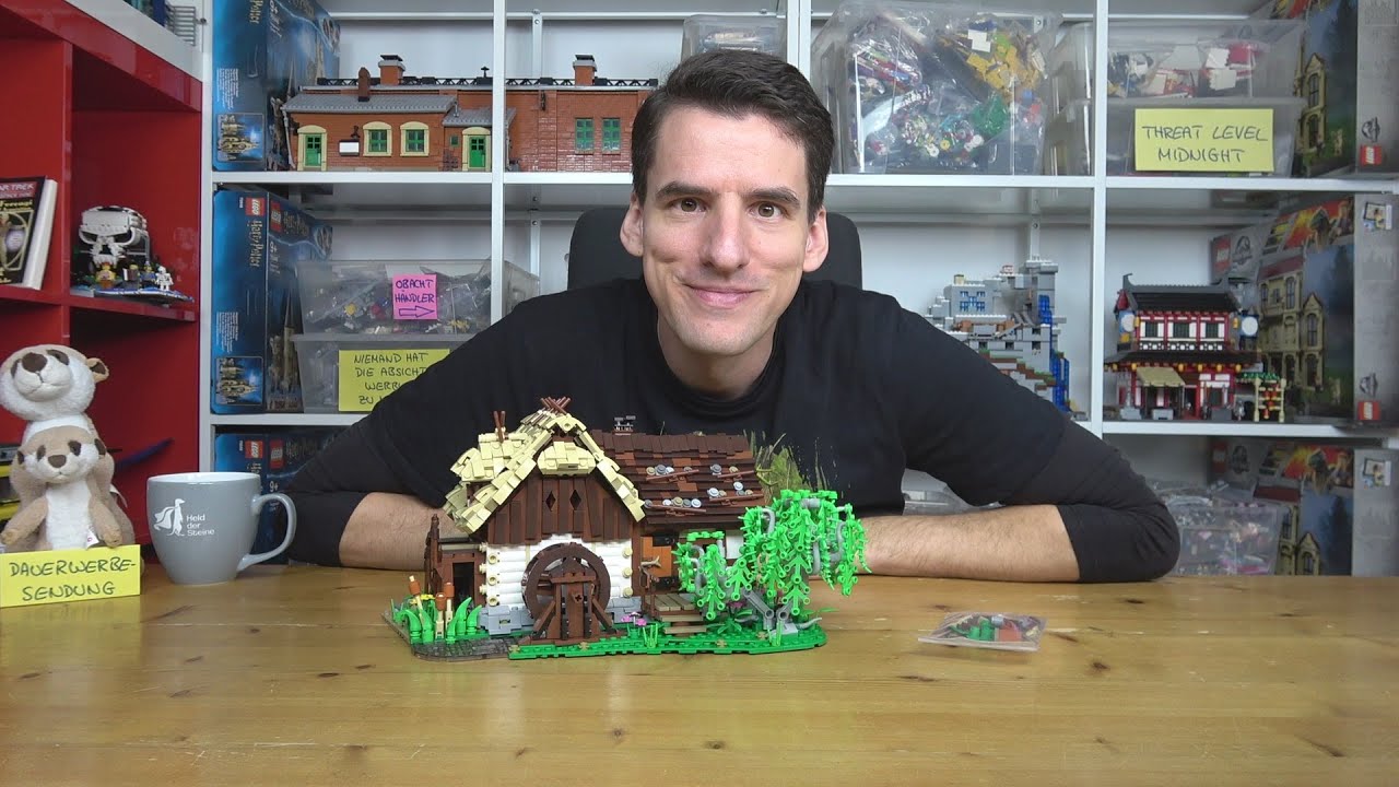 Das schönste Set des Jahres! Der Bau kostet jedoch Nerven - Bluebrixx® Wassermühle - 101999