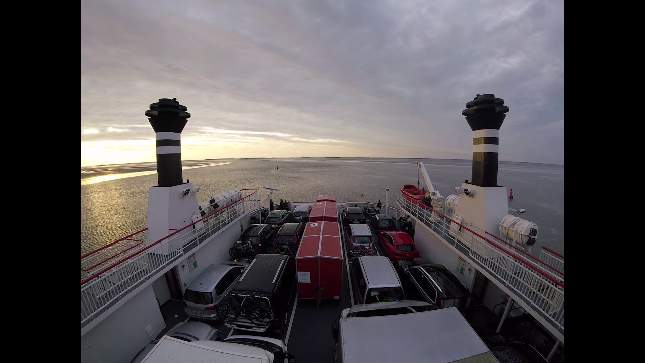 Ferry Ride to Ameland Timelapse 2017