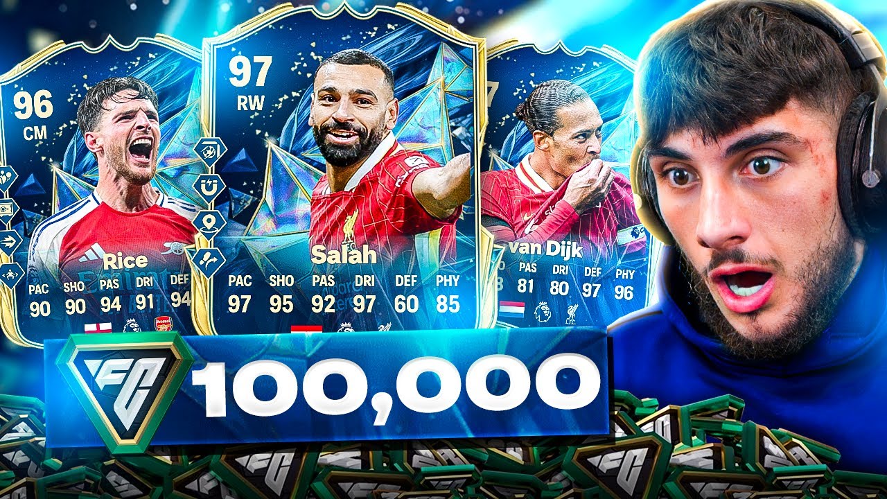 Я потратил 100 000 FC-баллов на PREM TOTS!