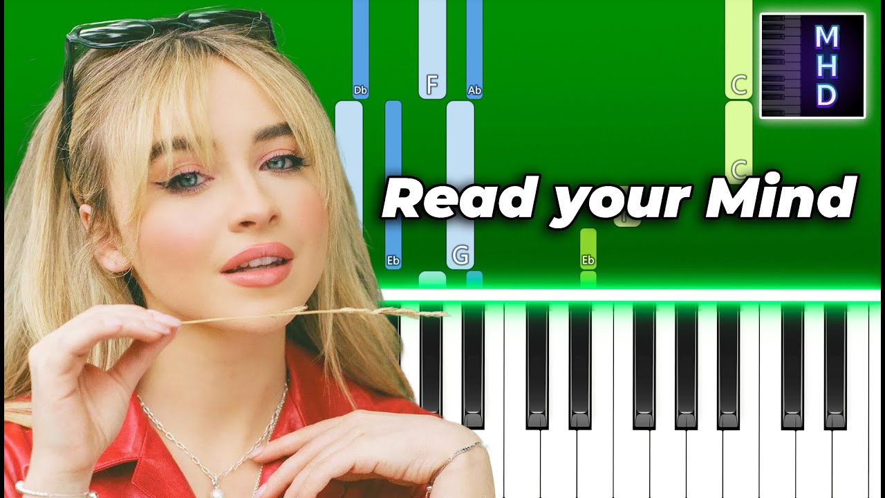 Sabrina Carpenter - Read your Mind - Piano Tutorial