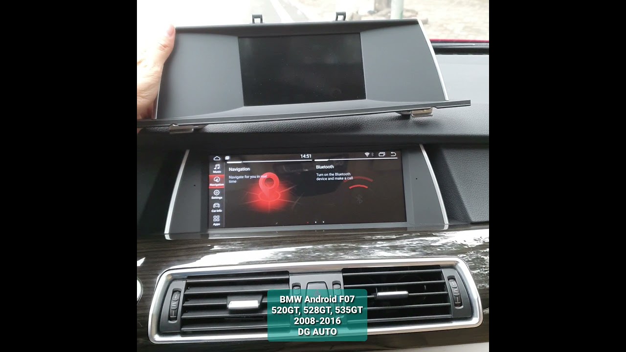 M&agrave;n h&igrave;nh BMW F07 520GT, 528GT, 535GT đời 2009-2017.