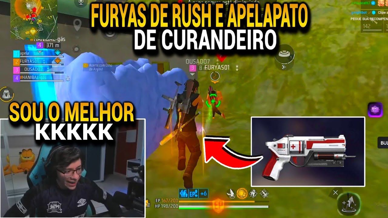 APELAPATO JOGOU DE CURANDEIRO PELA PRIMEIRA VEZ NA GUERRA DE GUILDAS E ISSO ACONTECEU