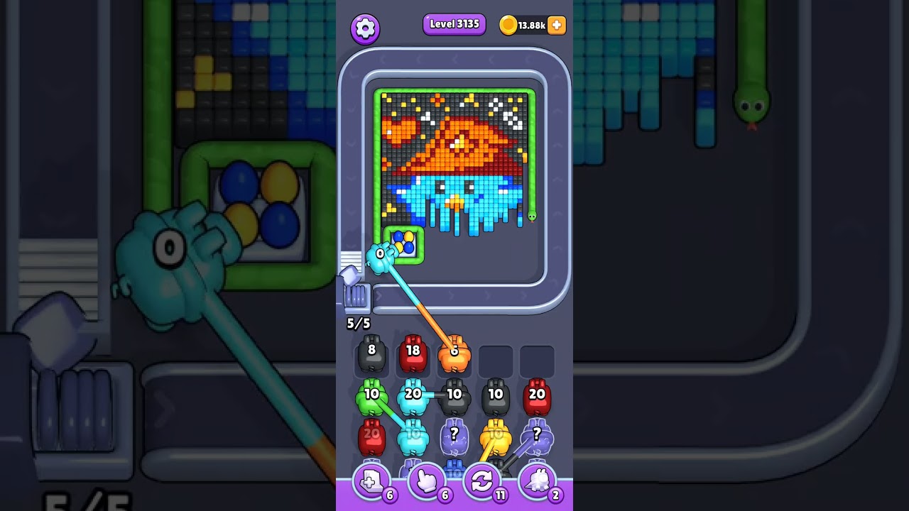 Pixel Flow Level 3135 Hard