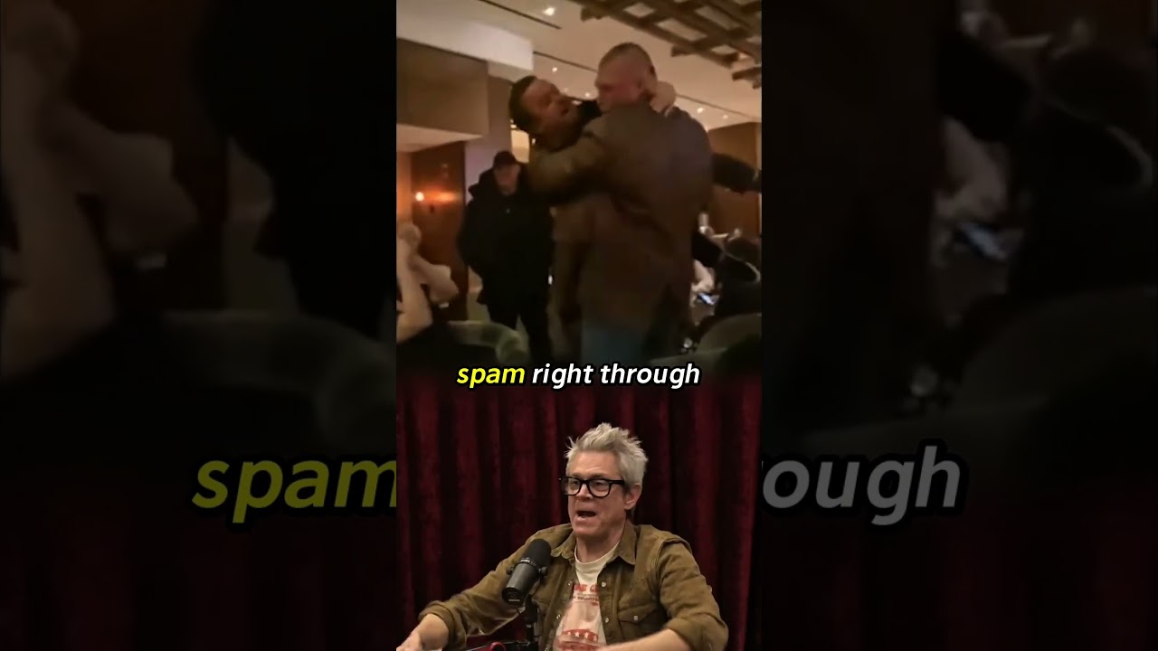 Brock Lesnar Broke Weeman Through a Table | Joe Rogan Reacts