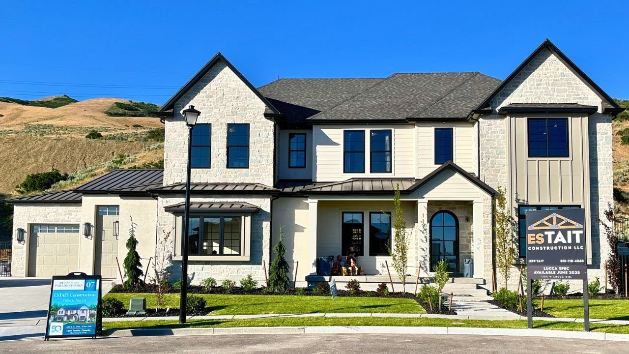 GORGEOUS LUXURY HOME TOUR | Utah Valley Parade of Homes 2025