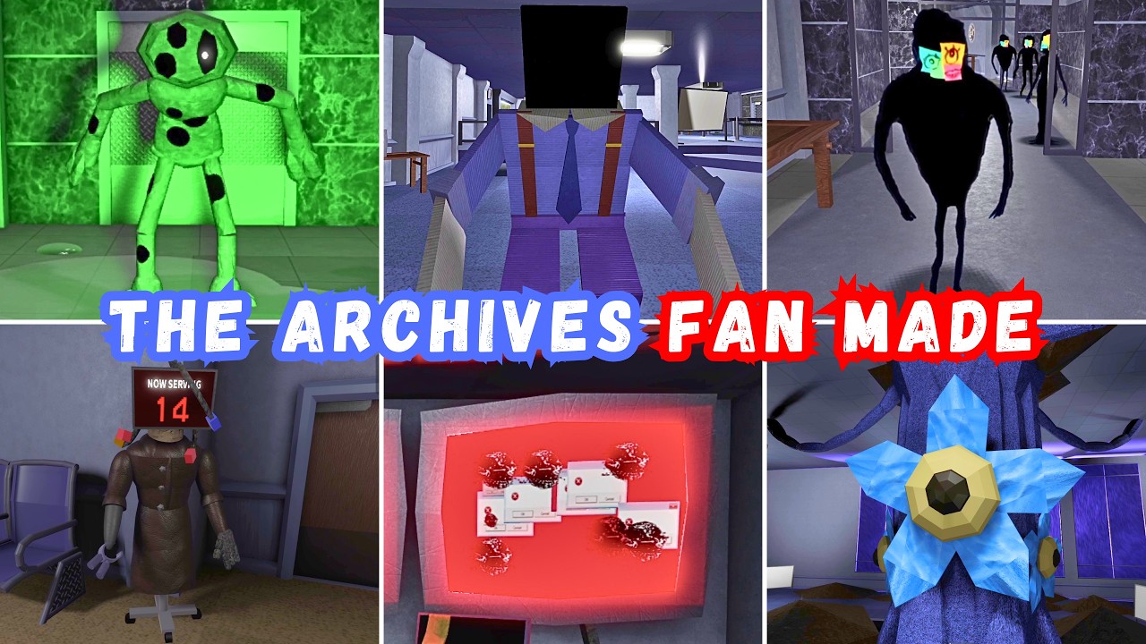 DOORS : The Archives (Fan-Made & Concept) - Full Game | ROBLOX