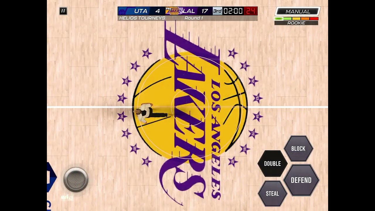 Jazz at Lakers NBA 2k