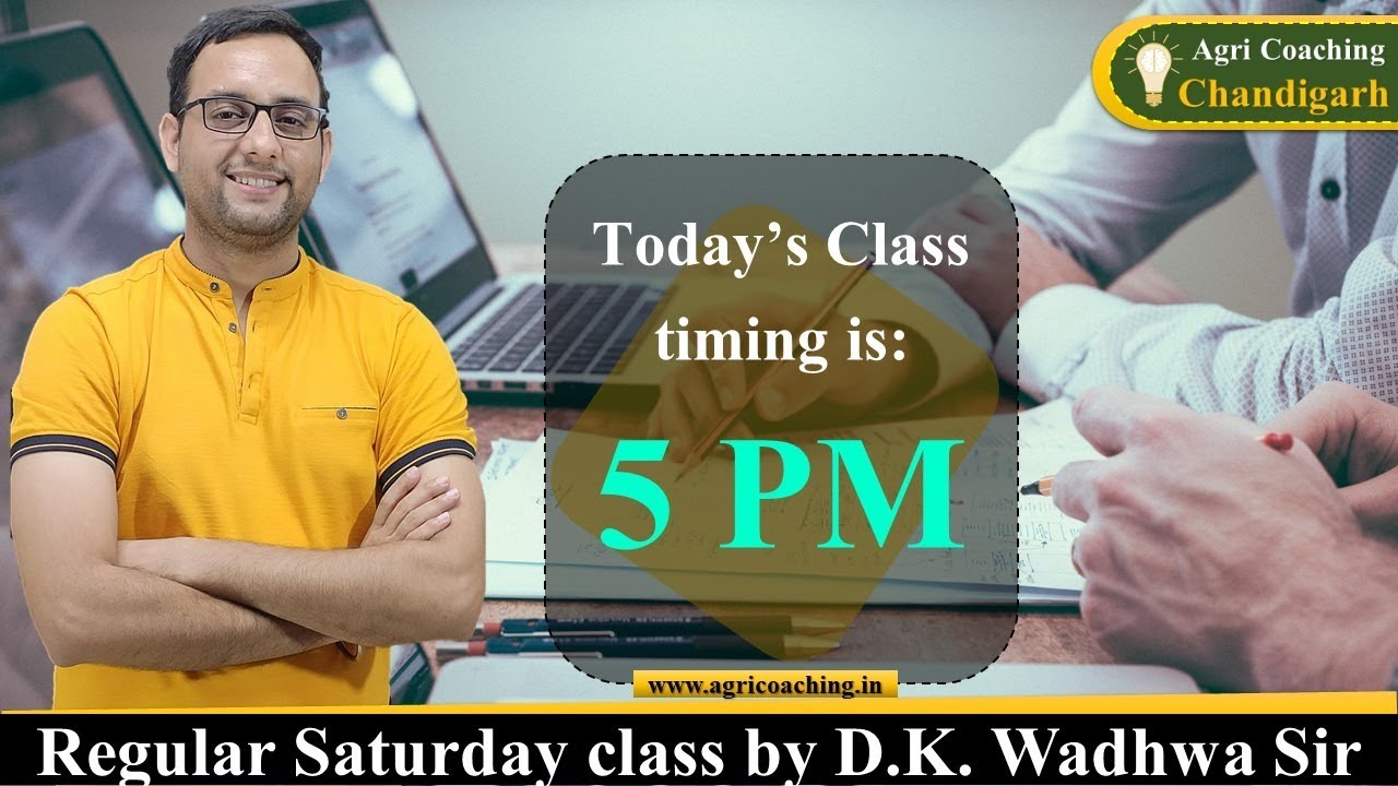 सैटरडे लाइव क्लास by वाधवा सर (Live class by Wadhwa sir)
