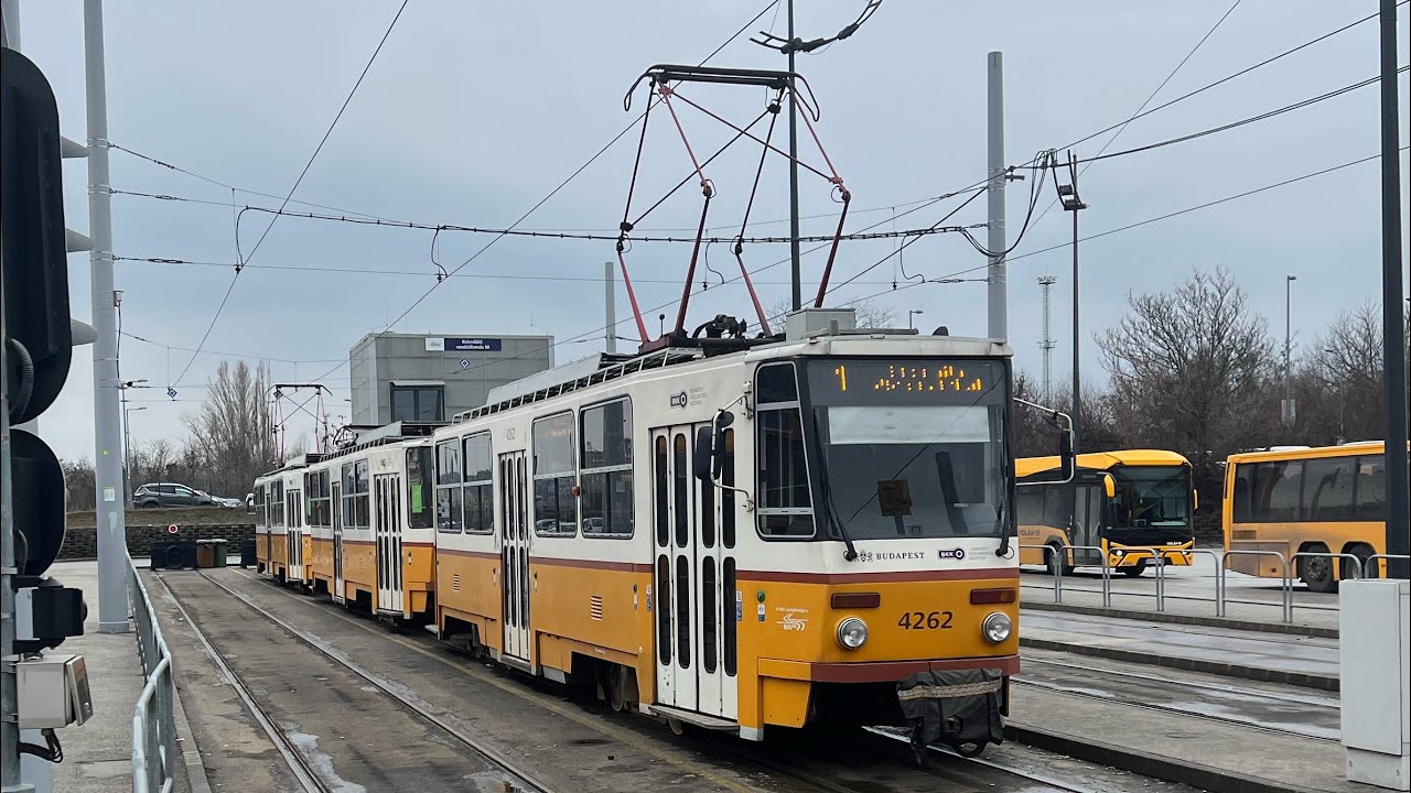 Tatra T5C5K Plusz (1984) 4262+4042+4346 BKV 🇭🇺