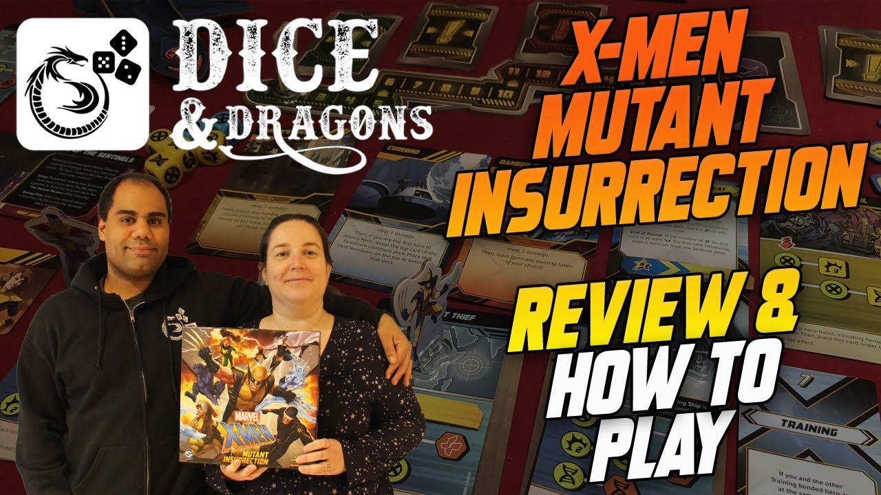 Dice and Dragons - X- Men Mutant Insurrection Review and How to Play