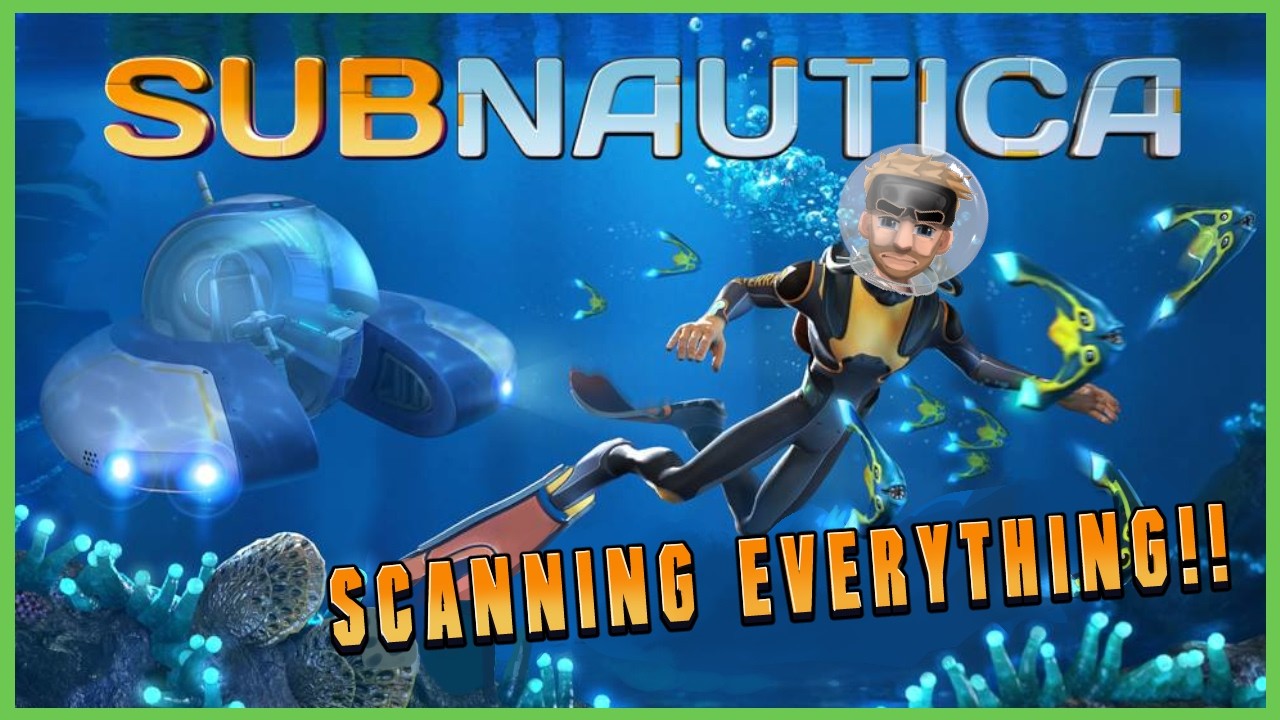Scanning everything in scary water game!