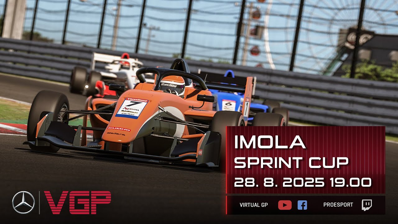 Mercedes-Benz Virtual GP 2025 Sprint Cup - 4. závod - Imola
