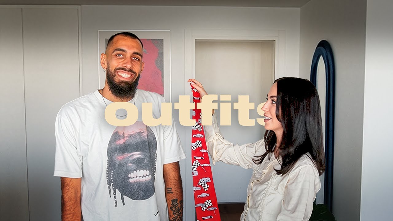 María Valero & Borja Iglesias | Outfits con corbata