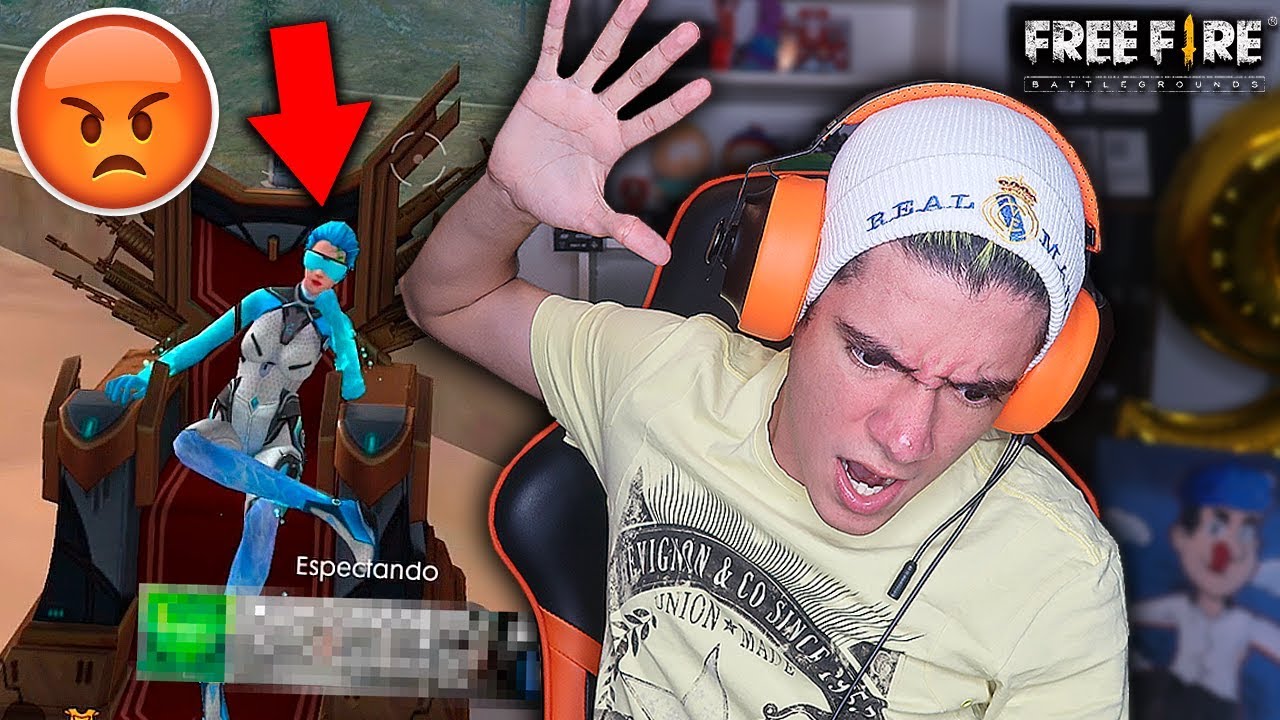 NUNCA ME HABIA ENOJADO TANTO JUGANDO FREE FIRE *gracioso* | TheDonato