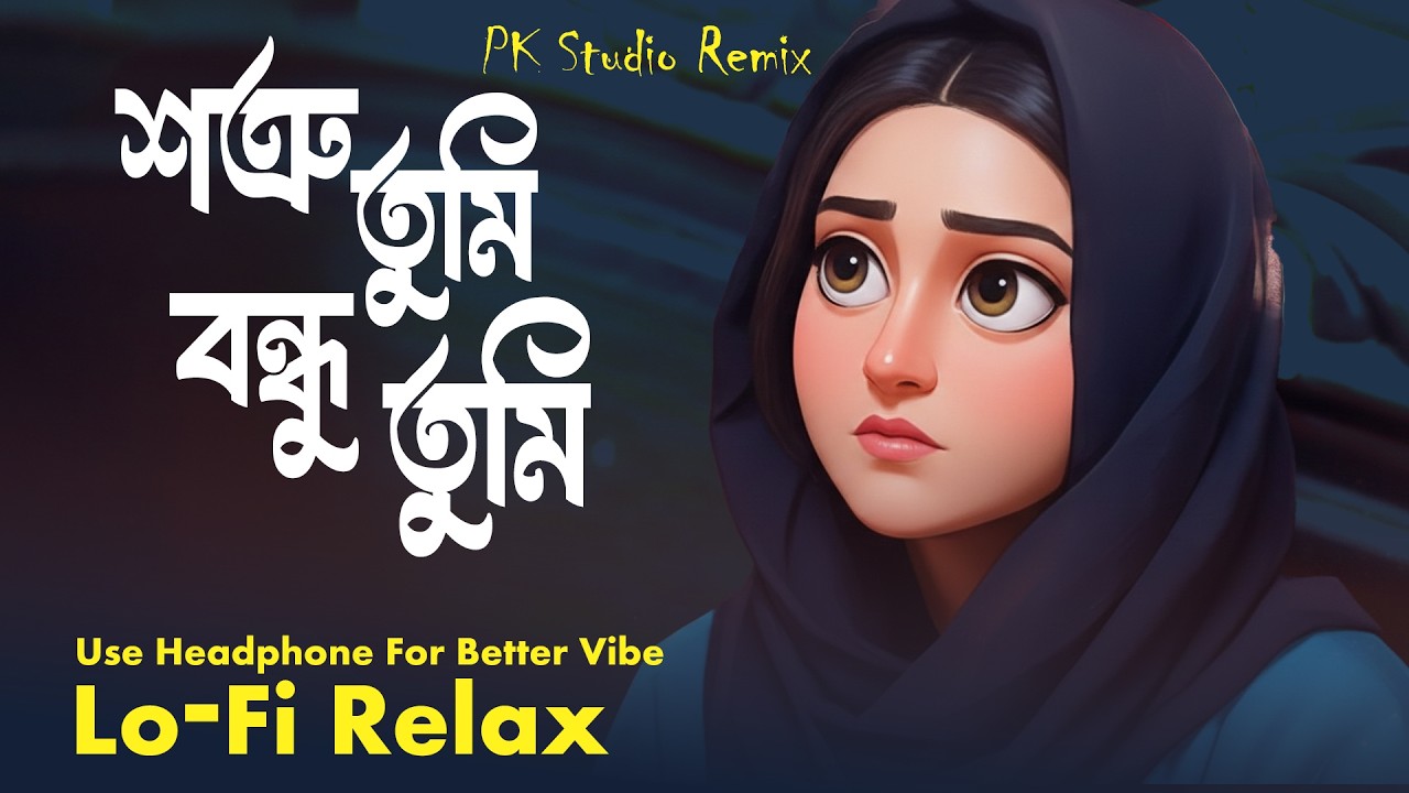 শত্রু তুমি বন্ধু তুমি (Modern Pop Cover) - PK Studi Remix Relaxing Bengali Chill Mix