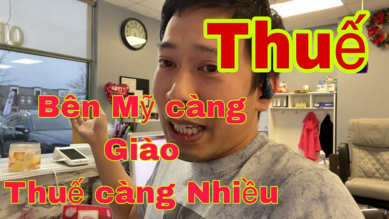 Ở Mỷ càng giào# đóng Thuế Càng Nhiều# nghèo nghèo như Nhân lỳ vậy mà sướng
