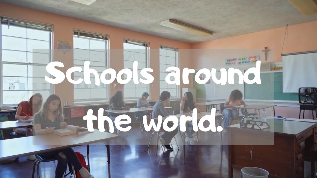 School Around the World 🌍 | ESL Questions & Speaking (A1&ndash;A2) | English Task