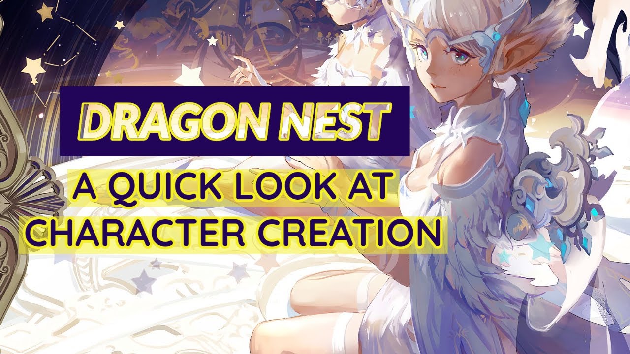 DRAGON NEST | Character Classes & Creation