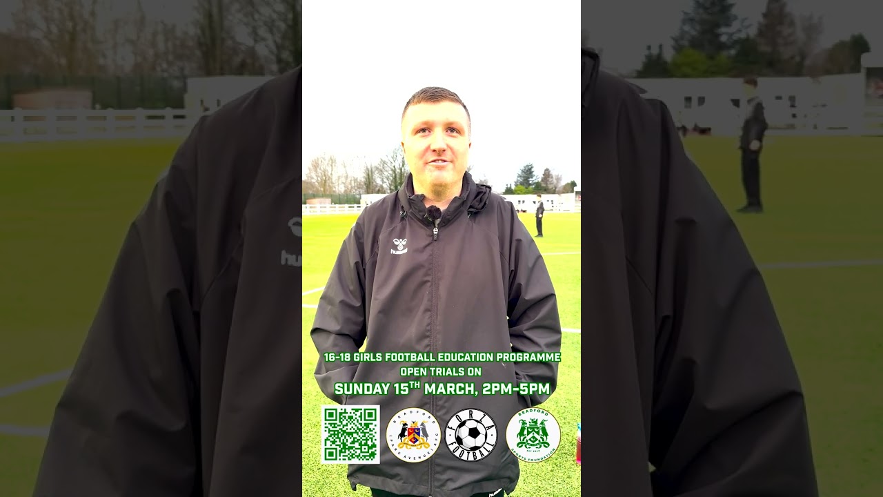 16-18 Girls Football Education Programme in West Yorkshire!