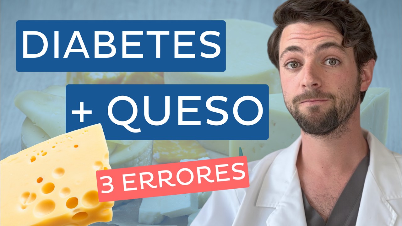 🧀 QUESO Y DIABETES ‼️ 3 ERRORES al comer queso