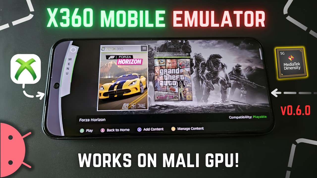 ОБНОВЛЕНИЕ X360 Mobile 0.6.0: тест на Android с Mali GPU &mdash; полная настройка и лучшие параметры! Р...