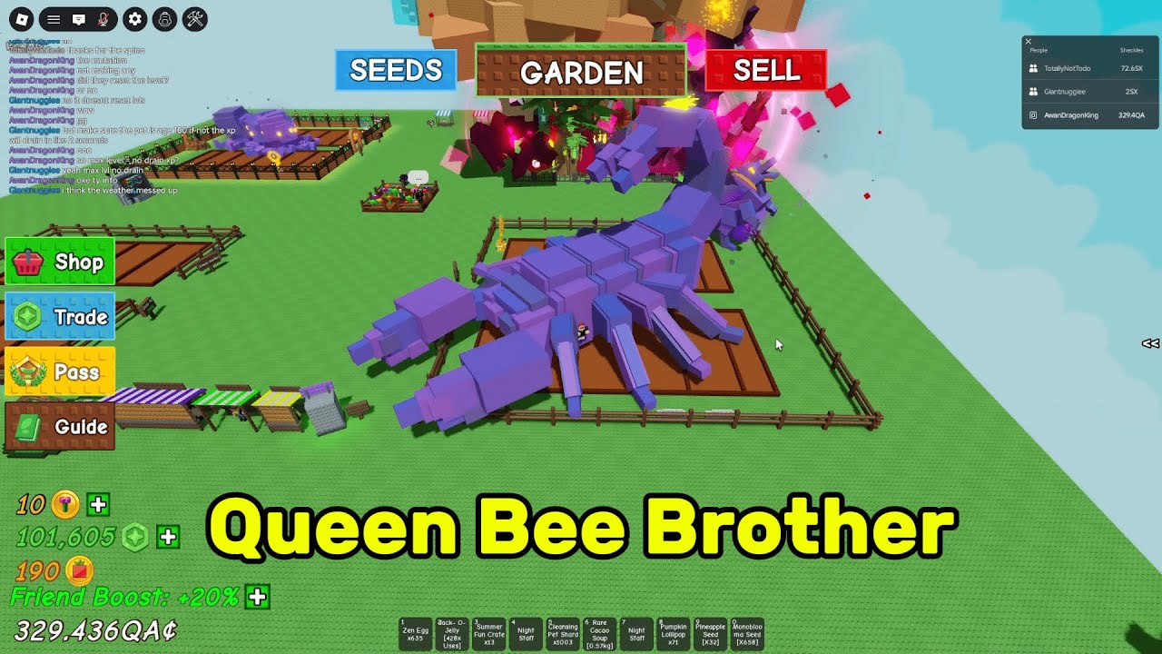 SCORPION BROKE THE GAME MUTATION | Grow a Garden