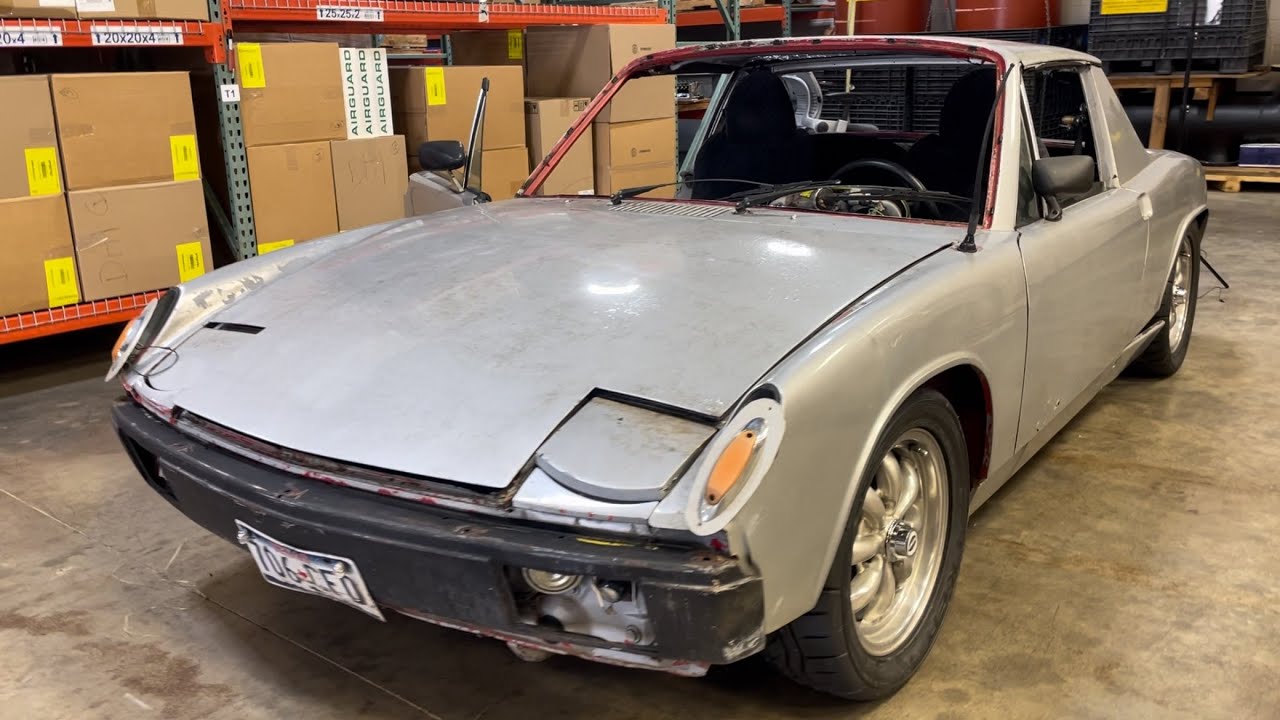 ‘74 Porsche 914 - Disassembling Part 1 - Front End