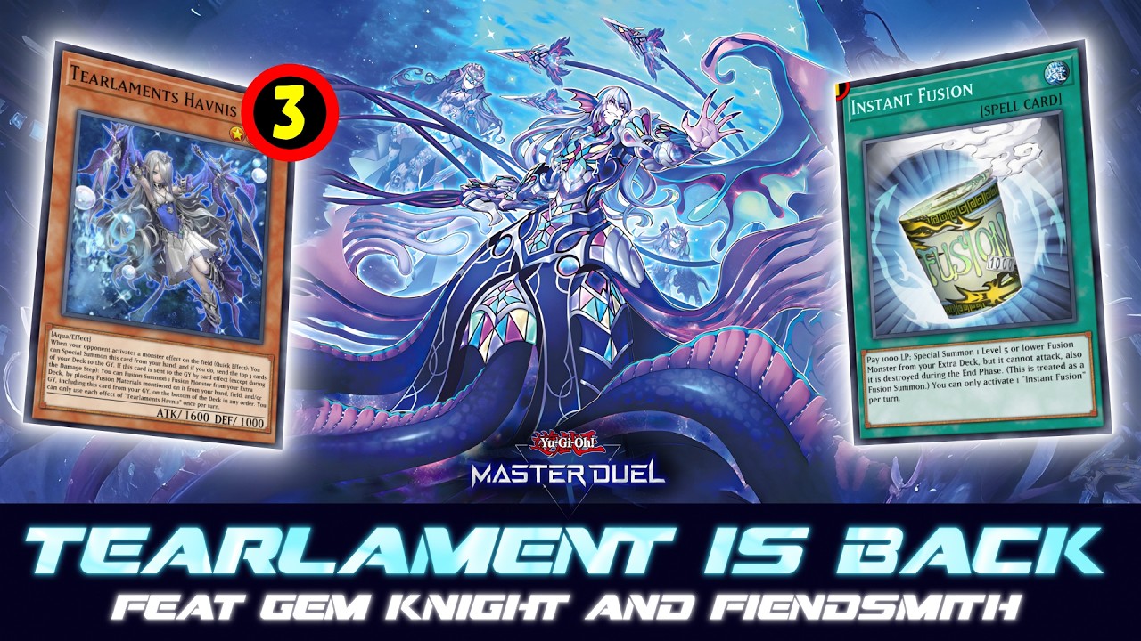 TEARLAMENTS IS BACK?! This Deck Just Got INSANE Again! | Yu-Gi-Oh! Master Duel