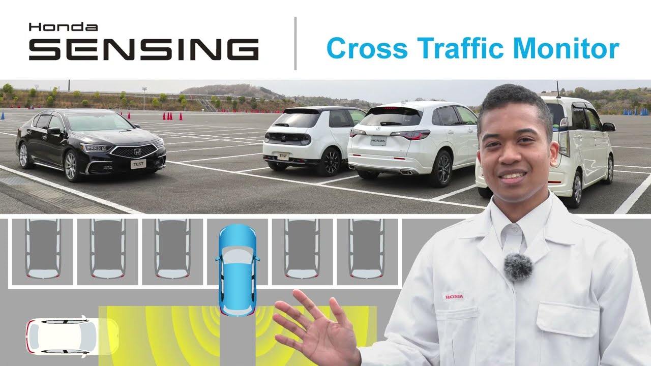Honda SENSING Cross Traffic Monitor