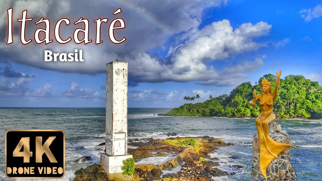 Itacaré, Bahia, Brasil 4K HDR Drone