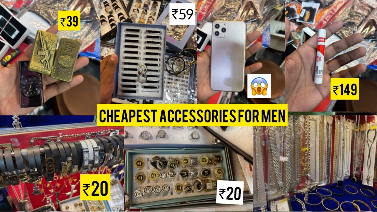 Men&rsquo;s fashion accessories For Look Dashing 😱 | ACCESSORIES MEN MUST HAVE | Mumbai | Cheapest Mumbra