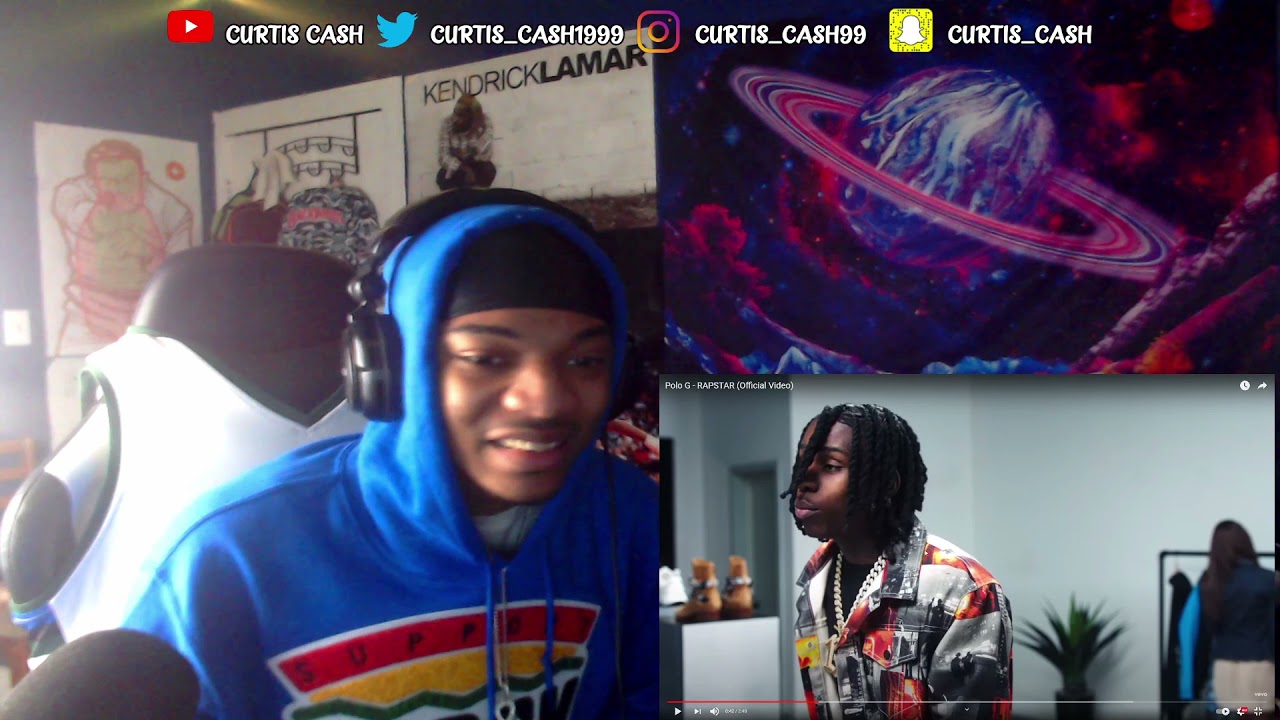 Polo G - RAPSTAR (Official Video) Reaction [Curtis Cash Reaction]