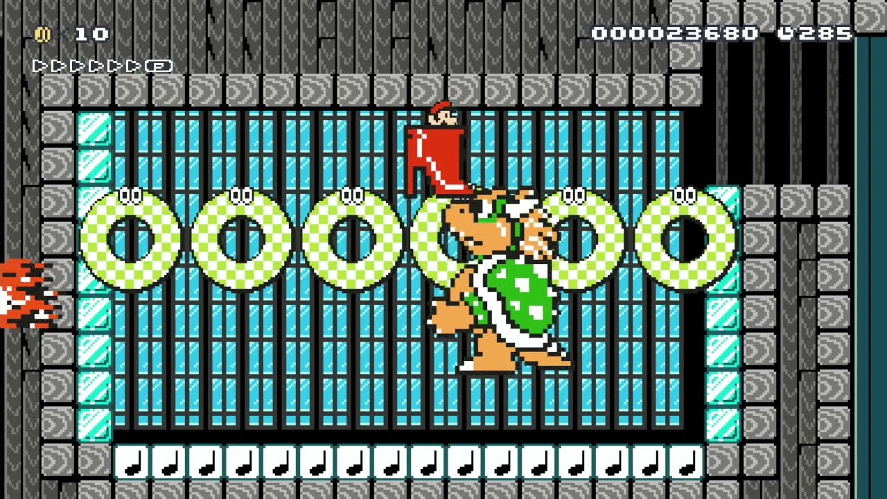真っ赤な靴 / Bright red shoes by CR 🍄 Super Mario Maker ✹Wii U✹ #bcb