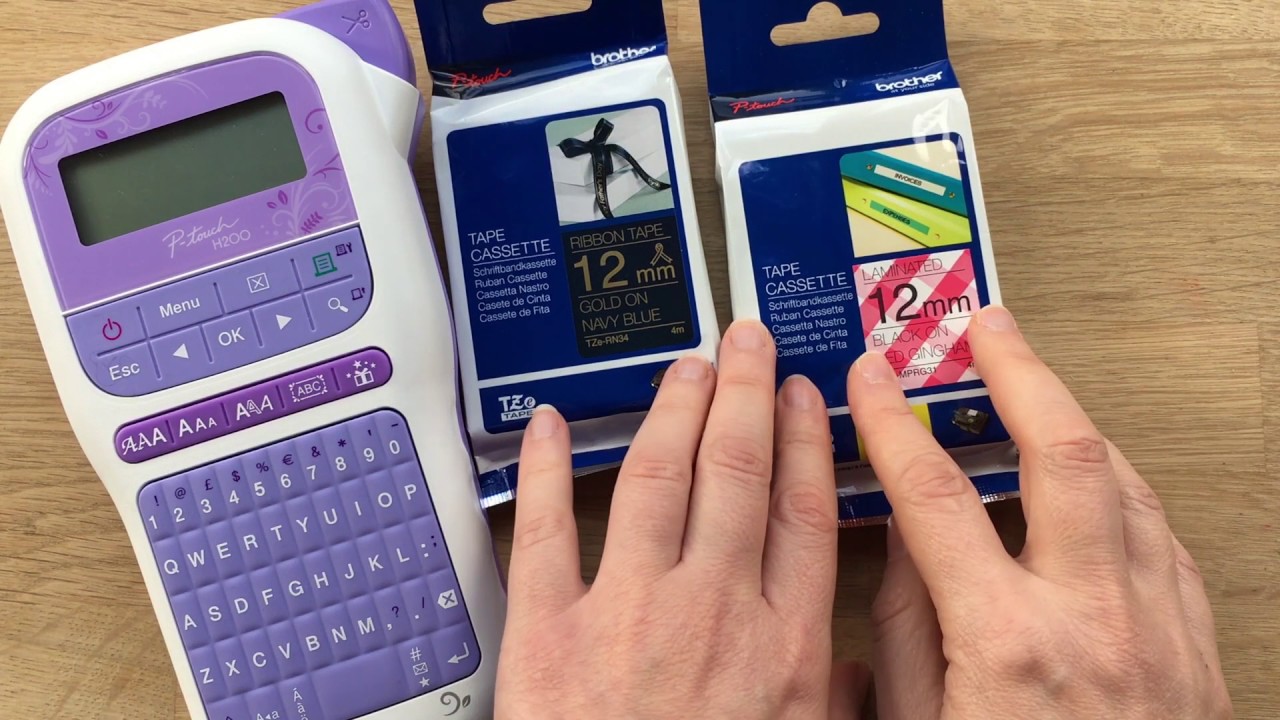 Introducing the Brother P-touch Craft Ribbon & Label Printer