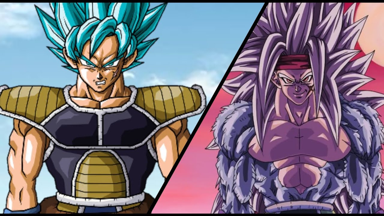 DBS Bardock SSJ Blue VS DBZ Bardock SSJ 5 DBZ TTT