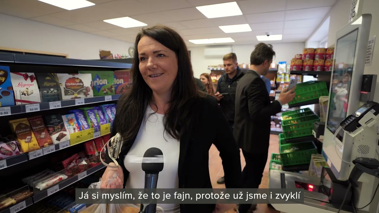 Podpora služeb na venkově: Otevření hybridní prodejny Obchůdek 24/7 v obci Vysočina - Rváčov