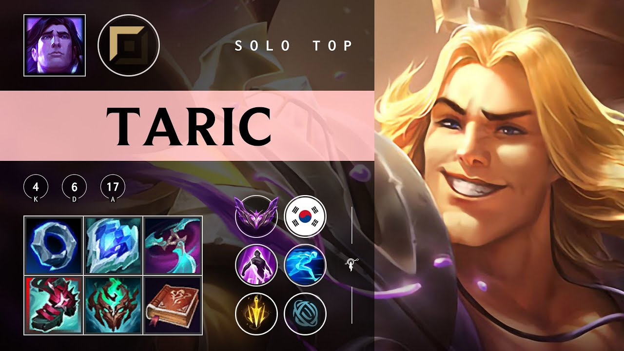 Taric Top vs Jayce - KR Master Patch 25.23