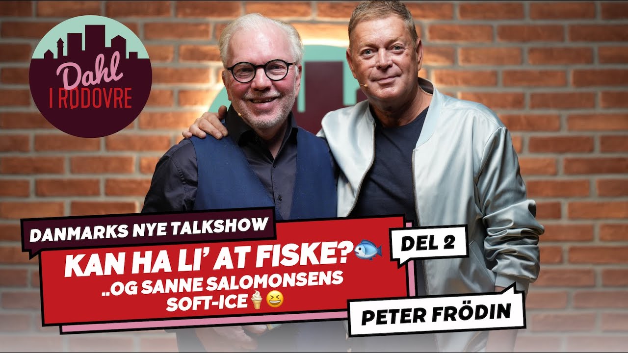 Kan han li' at fiske? 🐟 ..og Sanne Salomonsens softice🍦 Peter Fr&ouml;din - Del 2